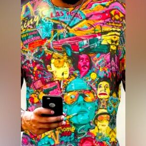 Iconic movie pop art shirt 2xl